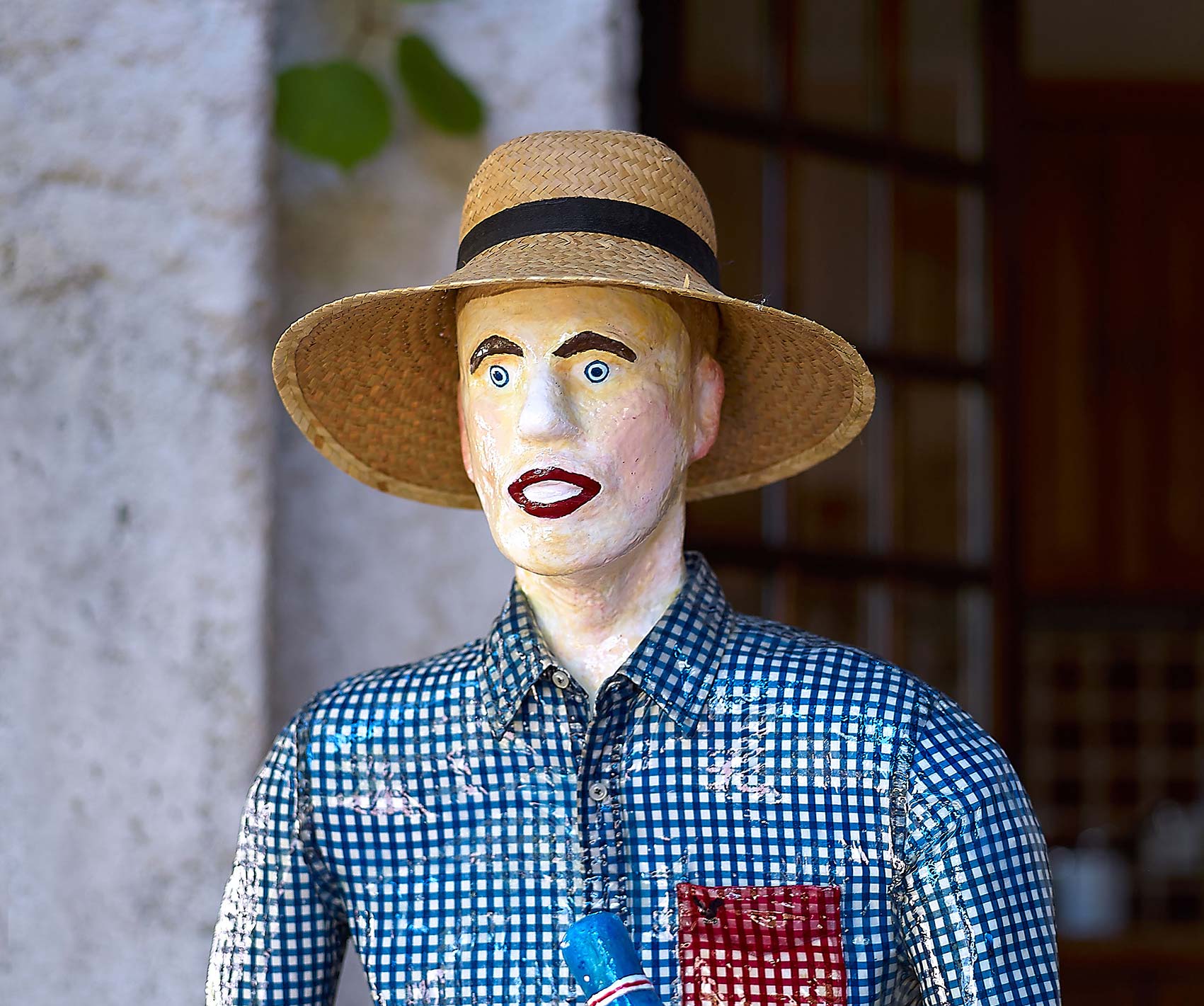 Cette sculpture contemporaine et moderne est en fibre de verre, elle fait parti de la colection Pop Art